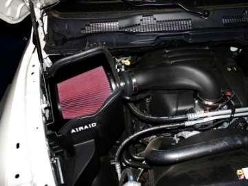 Picture of Airaid 09-12 Dodge Ram 5-7L Hemi MXP Intake System w- Tube Oiled - Red Media