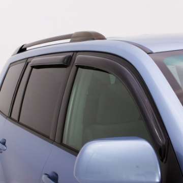 Picture of AVS 17-21 Jeep Compass New Body Style Ventvisor Outside Mount Deflectors 4pc - Smoke