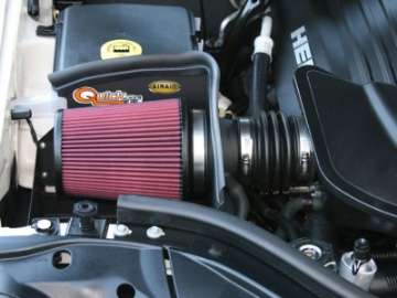 Picture of Airaid 05-10 Jeep Grand Cherokee 5-7L - 06-10 SRT8 CAD Intake System w-o Tube Oiled - Red Media