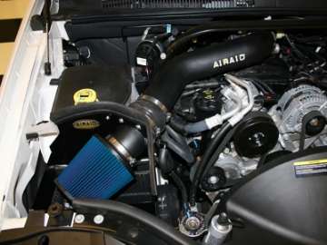 Picture of Airaid 05-07 Jeep Grand Cherokee 3-7L CAD Intake System w- Tube Dry - Blue Media