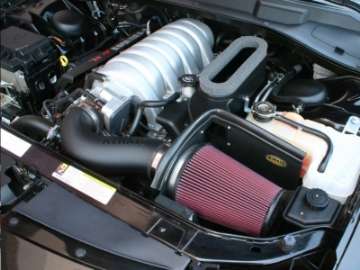 Picture of Airaid 06-10 Dodge Charger - 08 Magnum SRT8 6-1L Hemi CAD Intake System w- Tube Oiled - Red Media