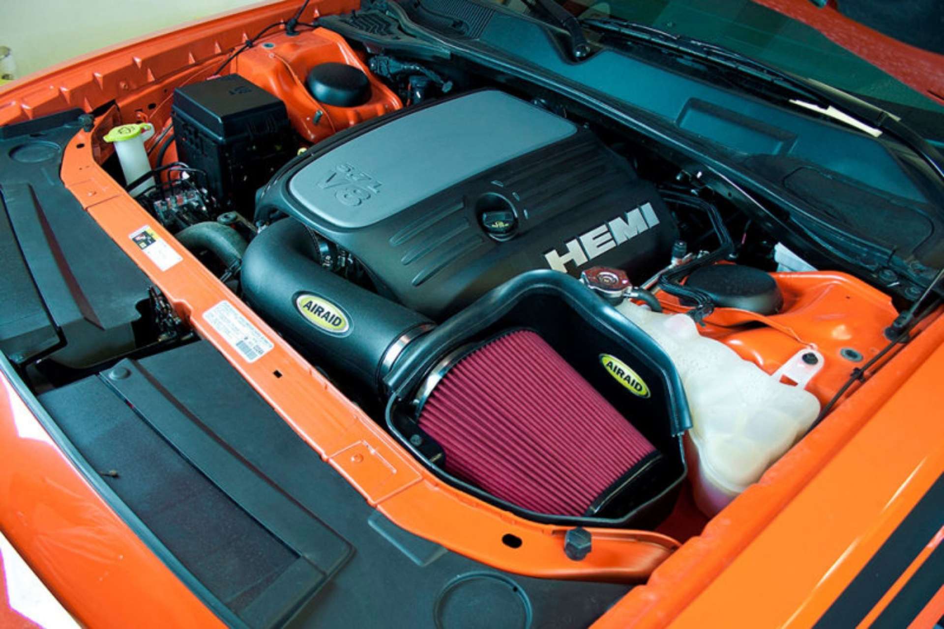 Picture of Airaid 11-14 Dodge Charger-Challenger MXP Intake System w- Tube Dry - Red Media