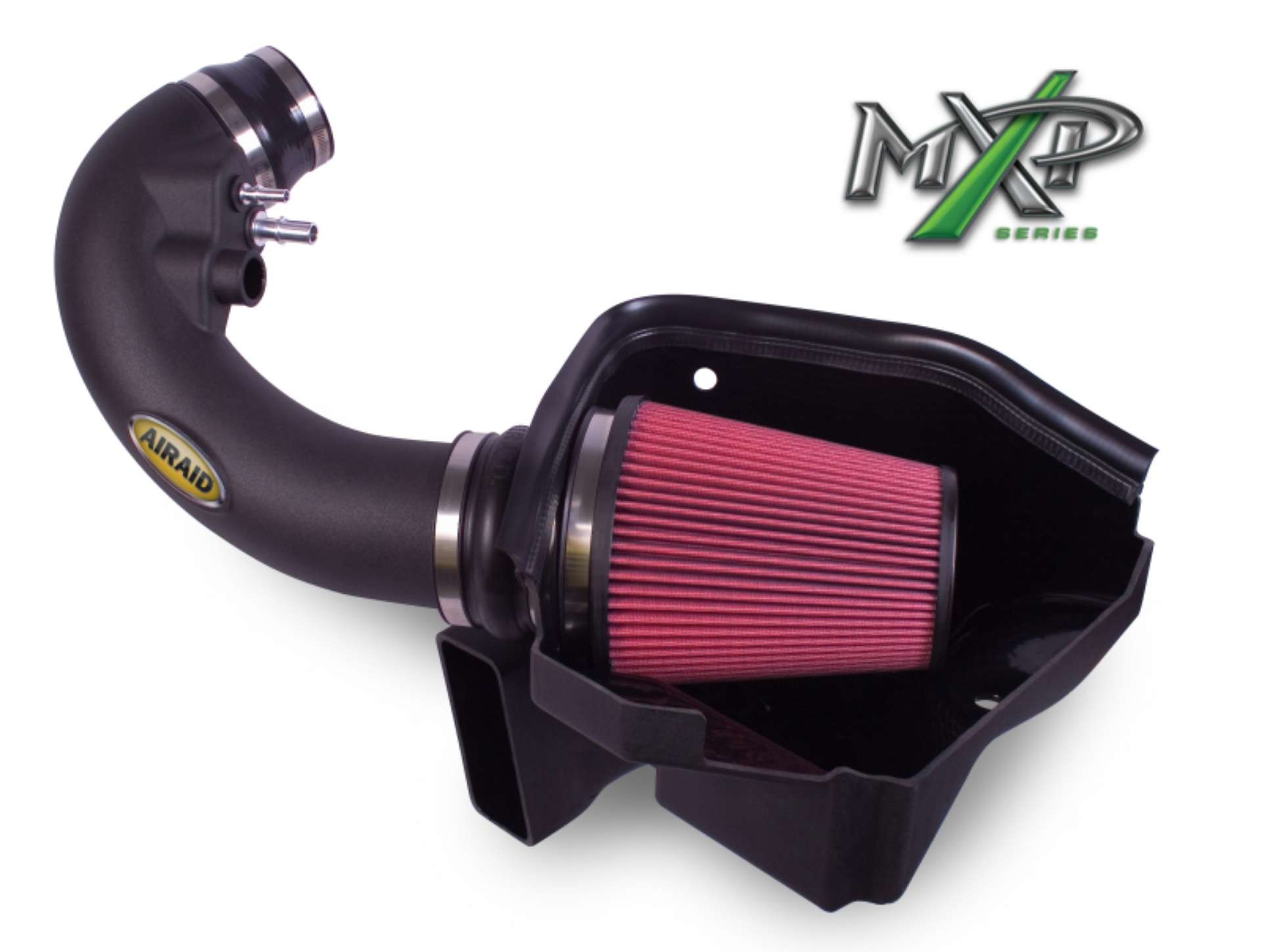 Picture of Airaid 11-14 Ford Mustang GT 5-0L MXP Intake System w- Tube Oiled - Red Media