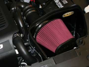 Picture of Airaid 10-13 Ford Taurus SHO-Flex 3-5L Turbo MXP Intake System w- Tube Dry - Red Media