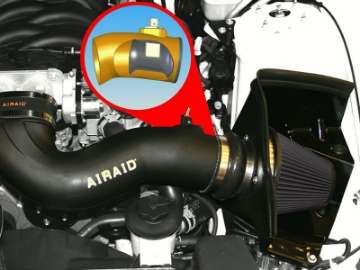 Picture of Airaid 05-09 Mustang GT 4-6L MXP Intake System w- Tube Dry - Black Media