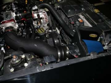 Picture of Airaid 99-04 Mustang GT MXP Intake System w- Tube Dry - Blue Media