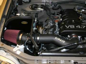 Picture of Airaid 03-04 Toyota Tundra 4-7L CAD Intake System w- Tube Dry - Red Media