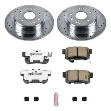 Picture of Power Stop 02-04 Honda CR-V Rear Z26 Street Warrior Brake Kit