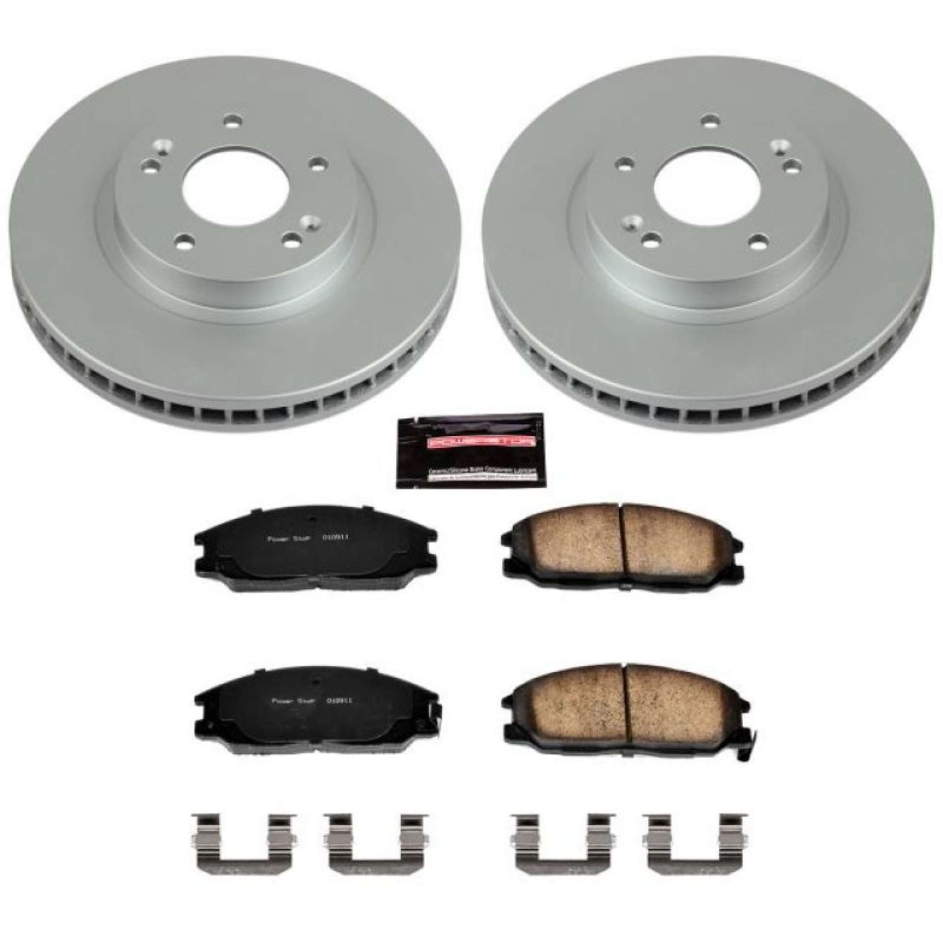 Picture of Power Stop 01-06 Hyundai Santa Fe Front Z17 Evolution Geomet Coated Brake Kit