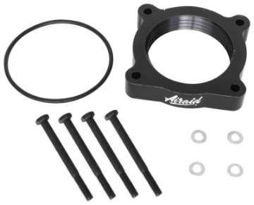 Picture of Airaid 04-13 Nissan Titan - Armada 5-6L 04-10 Infiniti QX-56 5-6L PowerAid TB Spacer- Black