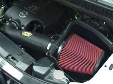 Picture of Airaid 04-13 Nissan Titan-Armada 5-6L MXP Intake System w- Tube Dry - Red Media