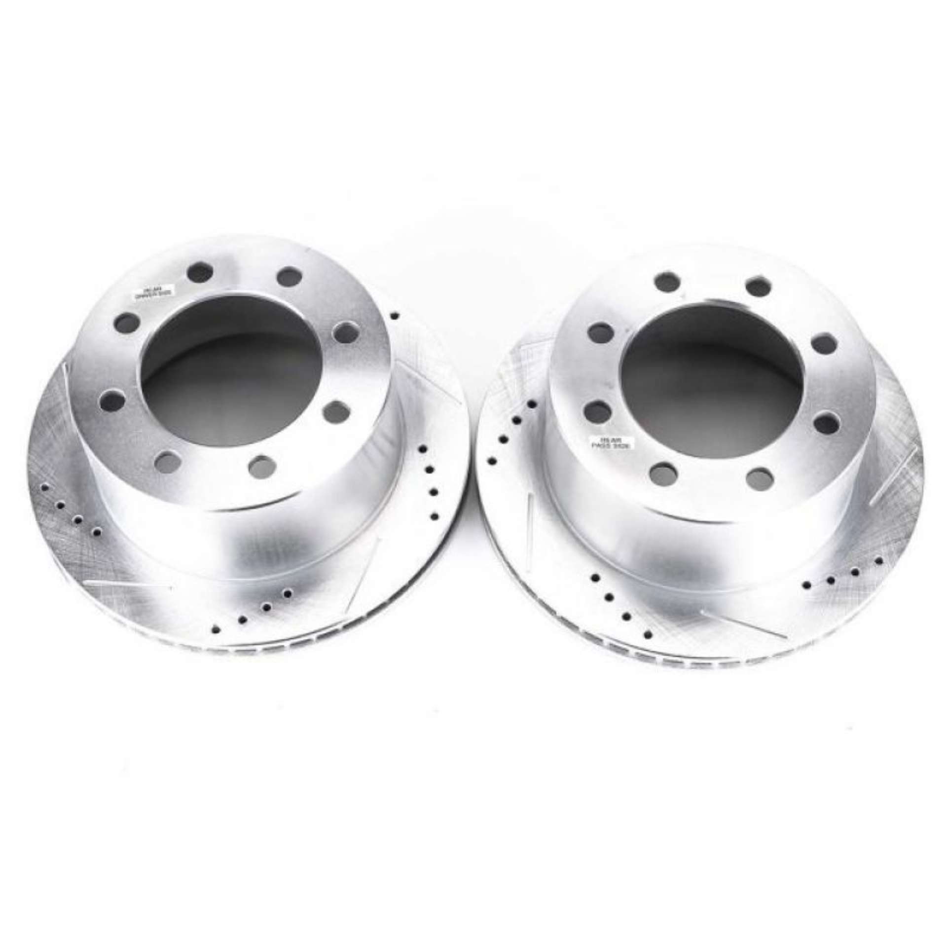 Picture of Power Stop 00-02 Dodge Ram 2500 Rear Evolution Drilled & Slotted Rotors - Pair