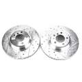 Picture of Power Stop 02-05 BMW 745i Front Evolution Drilled & Slotted Rotors - Pair