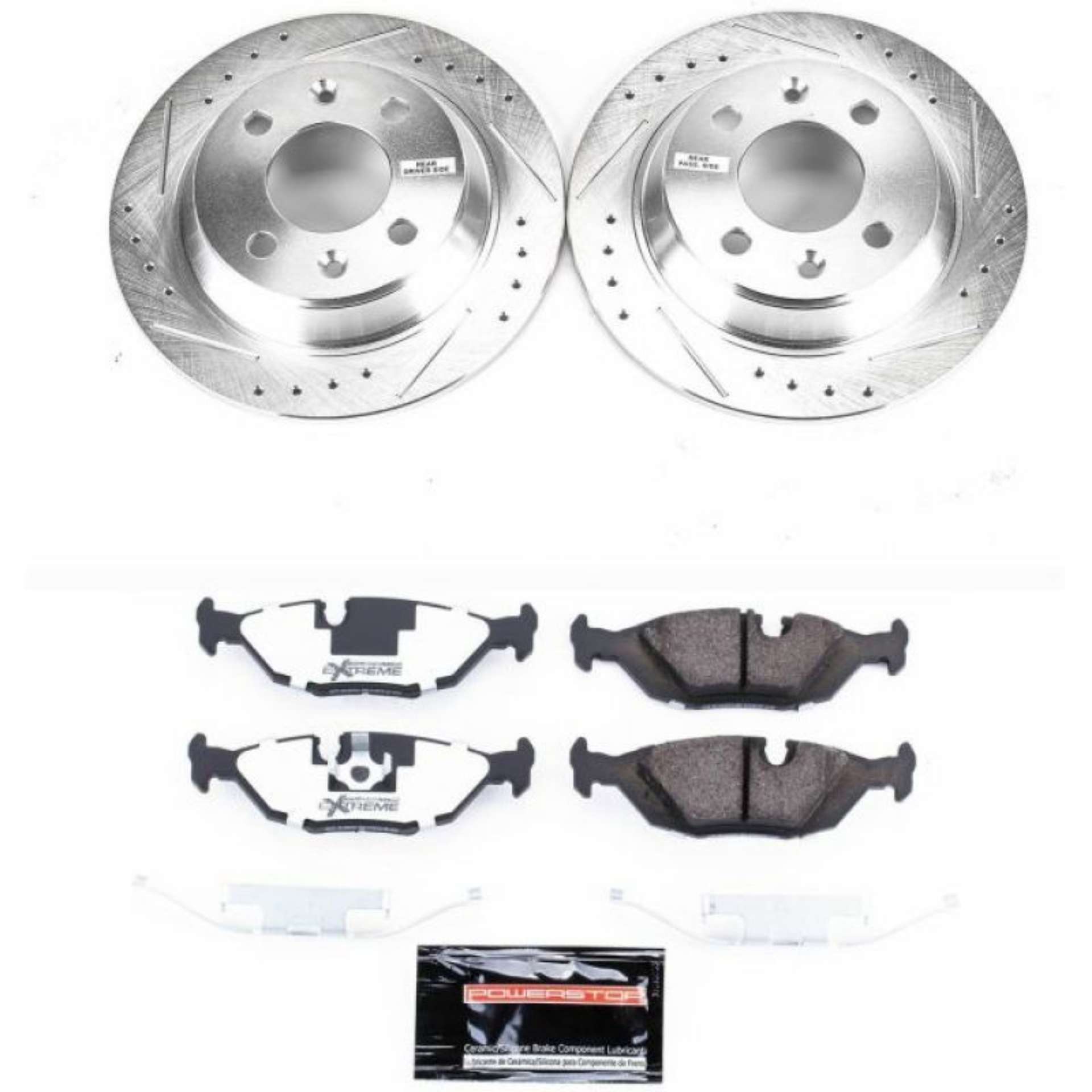 Picture of Power Stop 88-93 Saab 900 Rear Z26 Street Warrior Brake Kit