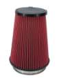 Picture of Airaid 10-14 Ford Mustang Shelby 5-4L Supercharged Direct Replacement Filter - Dry - Red Media