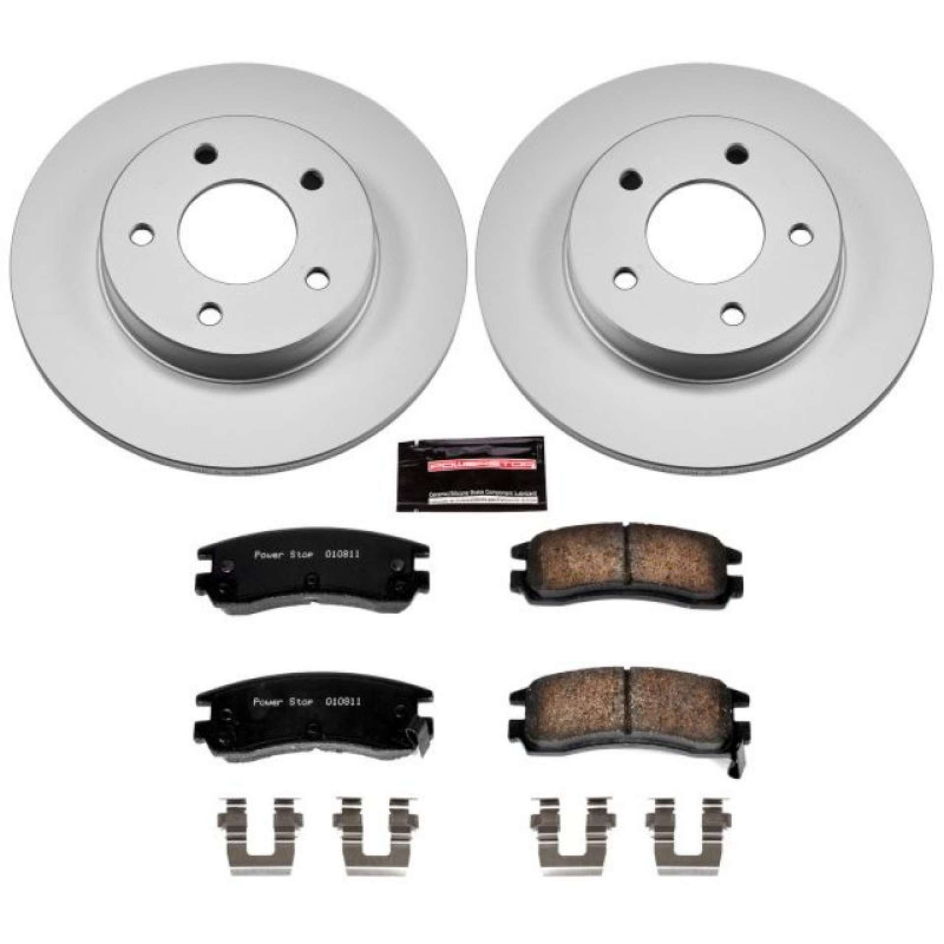 Picture of Power Stop 94-96 Cadillac DeVille Rear Z17 Evolution Geomet Coated Brake Kit