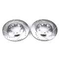 Picture of Power Stop 98-04 Nissan Frontier Front Evolution Drilled & Slotted Rotors - Pair