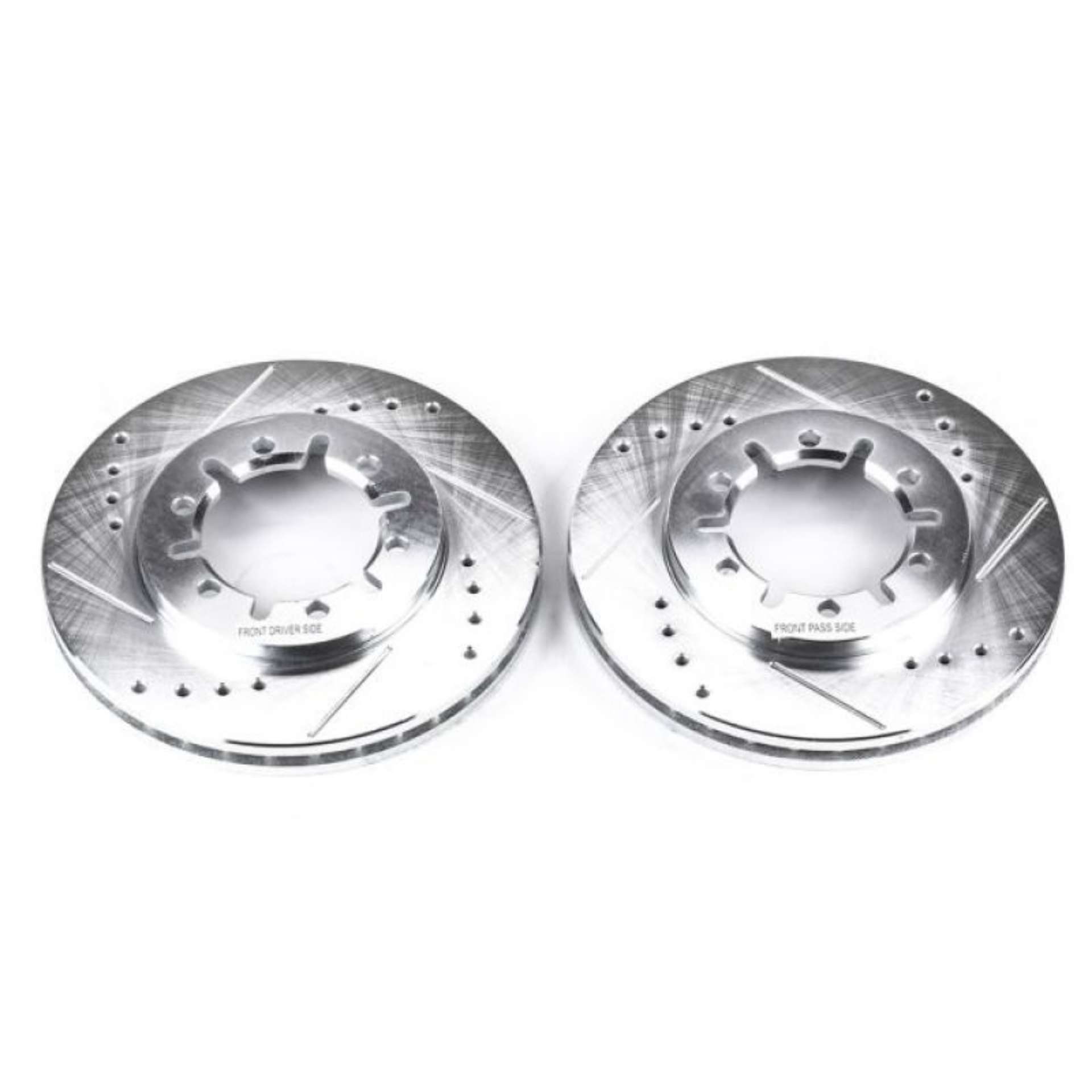 Picture of Power Stop 98-04 Nissan Frontier Front Evolution Drilled & Slotted Rotors - Pair