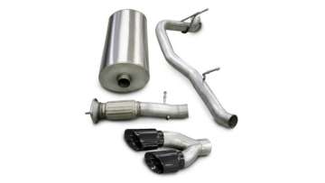 Picture of Corsa 2007-2010 Cadillac Escalade 6-2L V8 Black Sport Cat-Back Exhaust