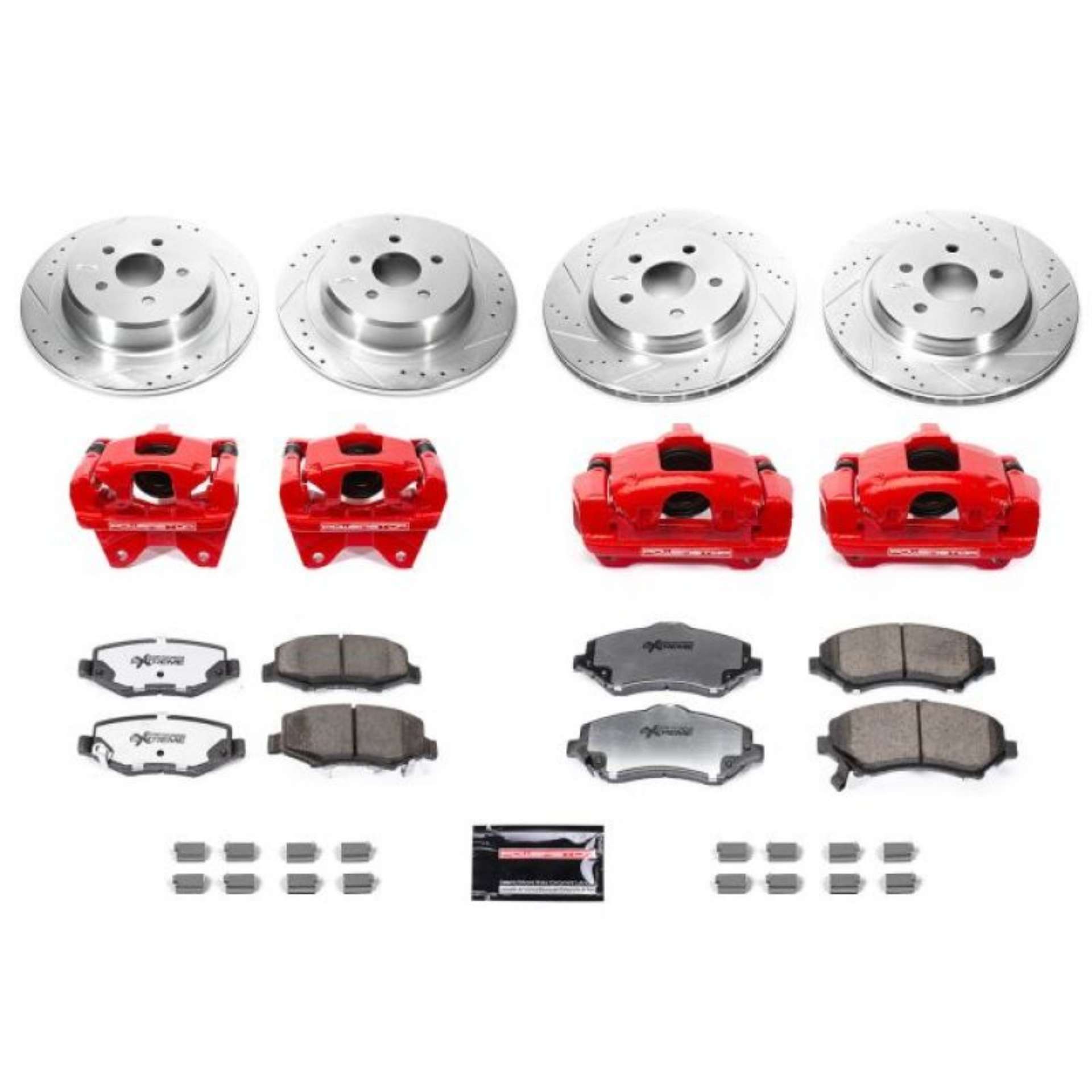 Picture of Power Stop 07-17 Jeep Wrangler Front & Rear Big Brake Conversion Kit