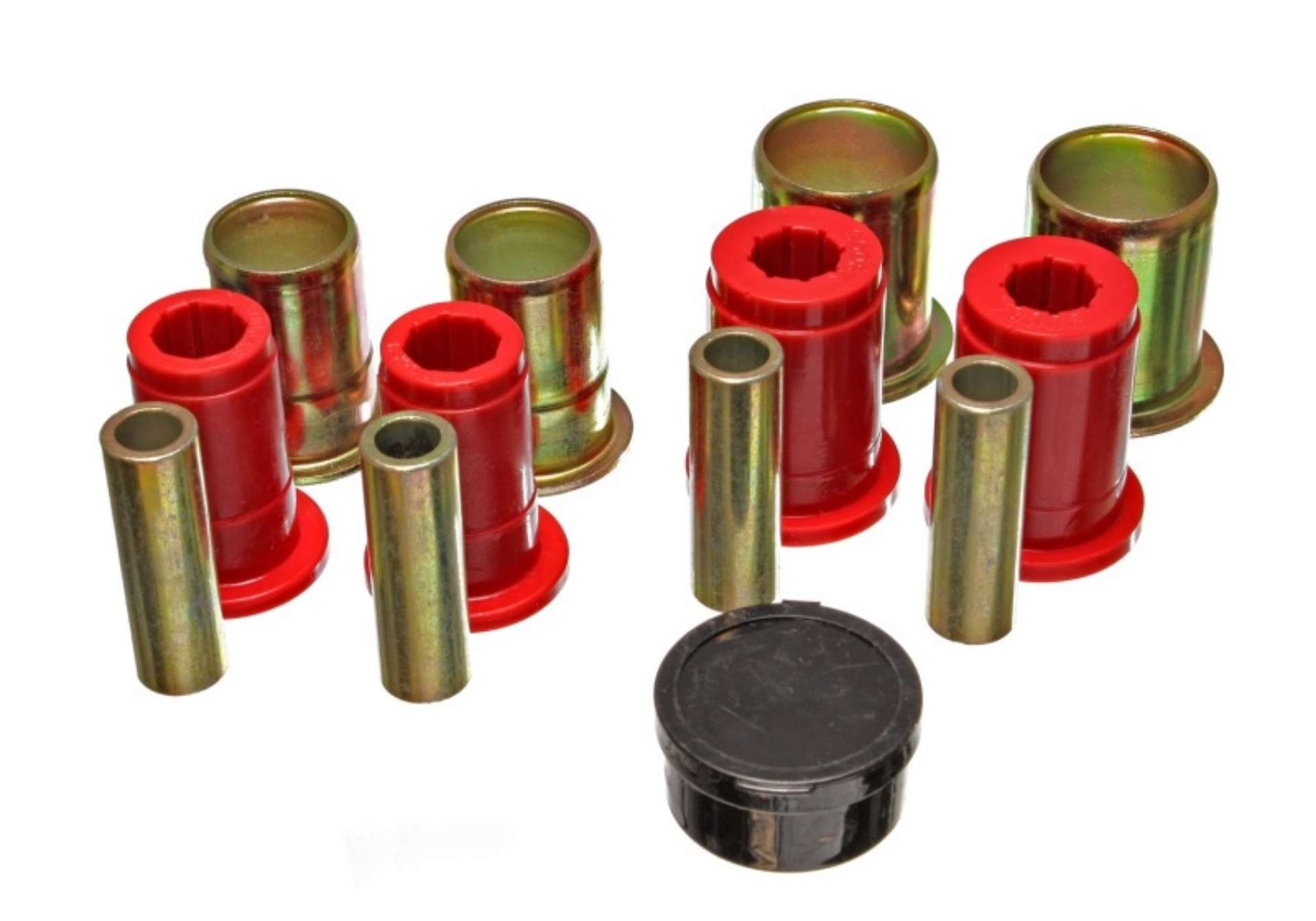 Picture of Energy Suspension Universal Red Control Arm Bushing Set - LOWERS ONLY