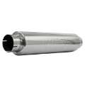 Picture of MBRP Universal Quiet Tone Muffler 4in Inlet-Outlet 24in Body 6in Dia 30in Overall T304