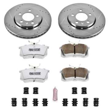 Picture of Power Stop 00-06 Audi TT Quattro Rear Z26 Street Warrior Brake Kit