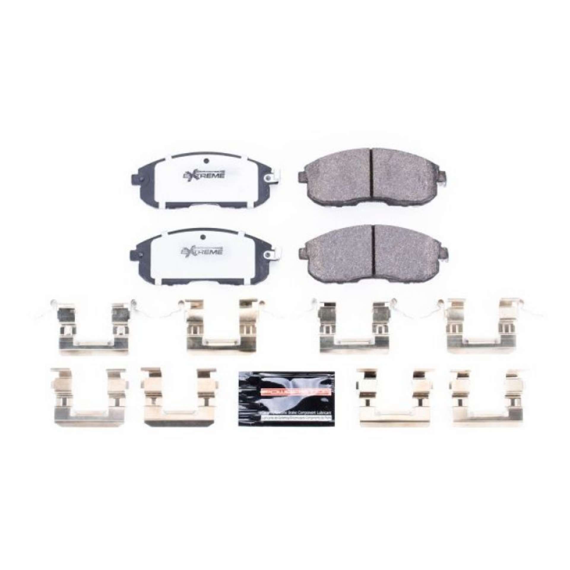 Picture of Power Stop 02-04 Infiniti I35 Front Z26 Extreme Street Brake Pads w-Hardware