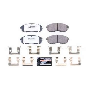 Picture of Power Stop 02-04 Infiniti I35 Front Z26 Extreme Street Brake Pads w-Hardware