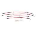 Picture of Power Stop 92-95 Honda Civic Front & Rear SS Braided Brake Hose Kit