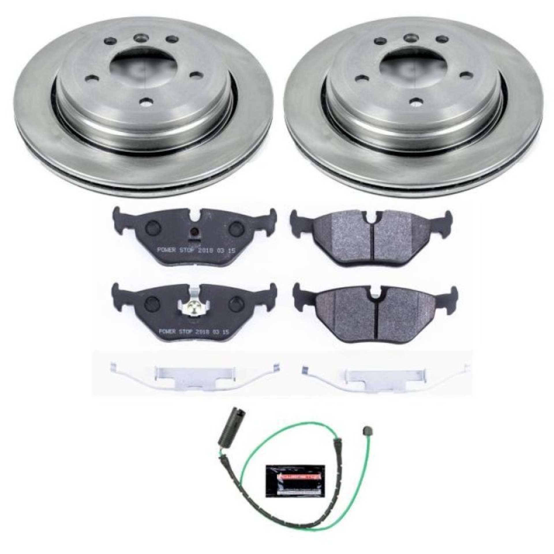 Picture of Power Stop 01-05 BMW 325xi Rear Track Day SPEC Brake Kit