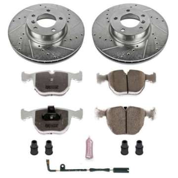 Picture of Power Stop 01-03 BMW 530i Front Z26 Street Warrior Brake Kit