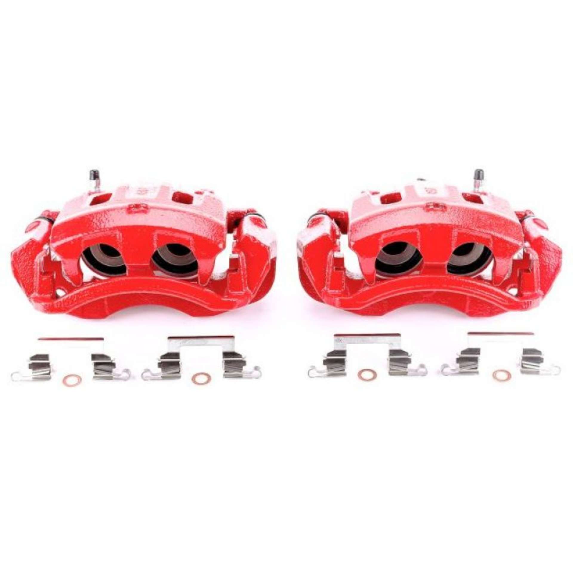 Picture of Power Stop 00-05 Ford Excursion Rear Red Calipers w-Brackets - Pair