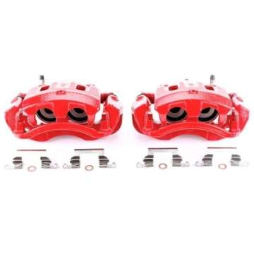 Picture of Power Stop 00-05 Ford Excursion Rear Red Calipers w-Brackets - Pair