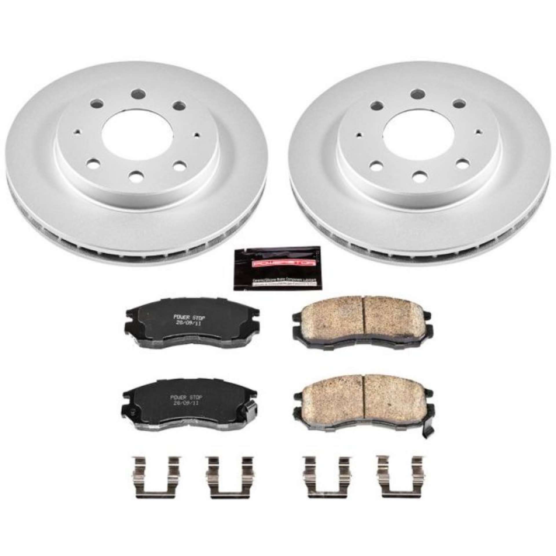 Picture of Power Stop 93-95 Eagle Summit Front Z17 Evolution Geomet Coated Brake Kit