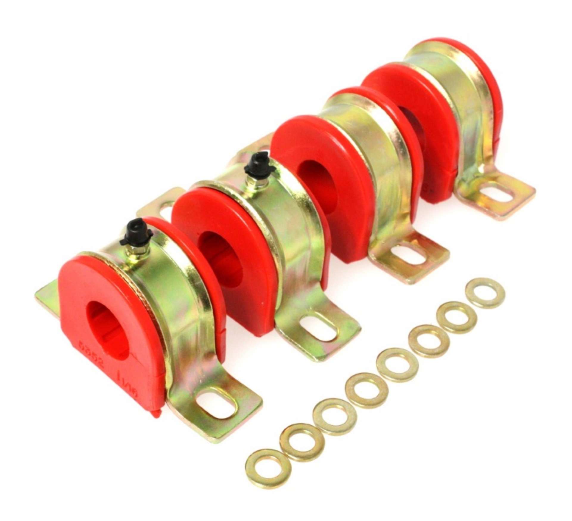 Picture of Energy Suspension 1-1-16in Gm Greaseable S-B Set - Red