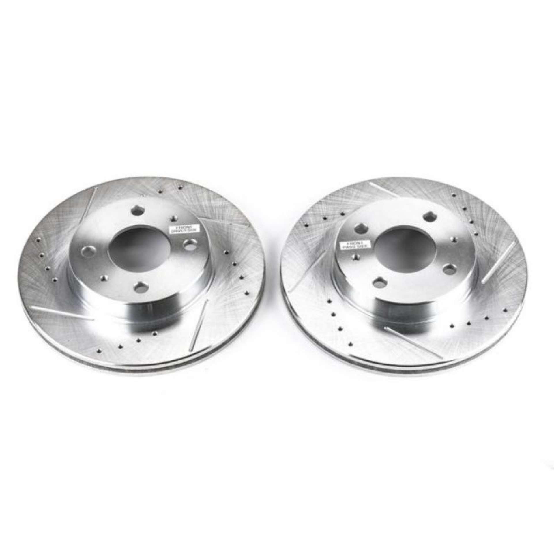 Picture of Power Stop 95-98 Nissan 200SX Front Evolution Drilled & Slotted Rotors - Pair