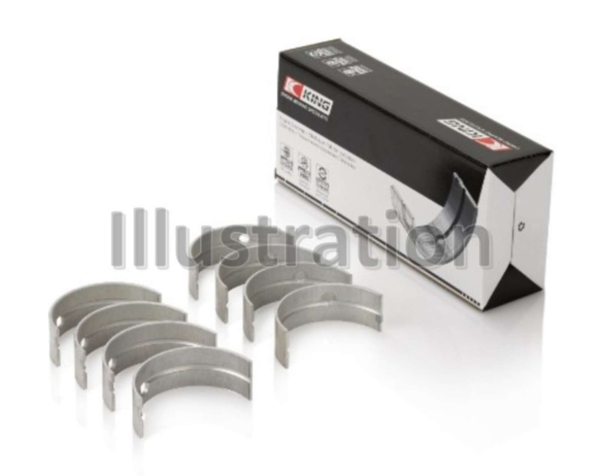 Picture of King Audi CCCEA- CJBA- CPAA Main Bearing Set