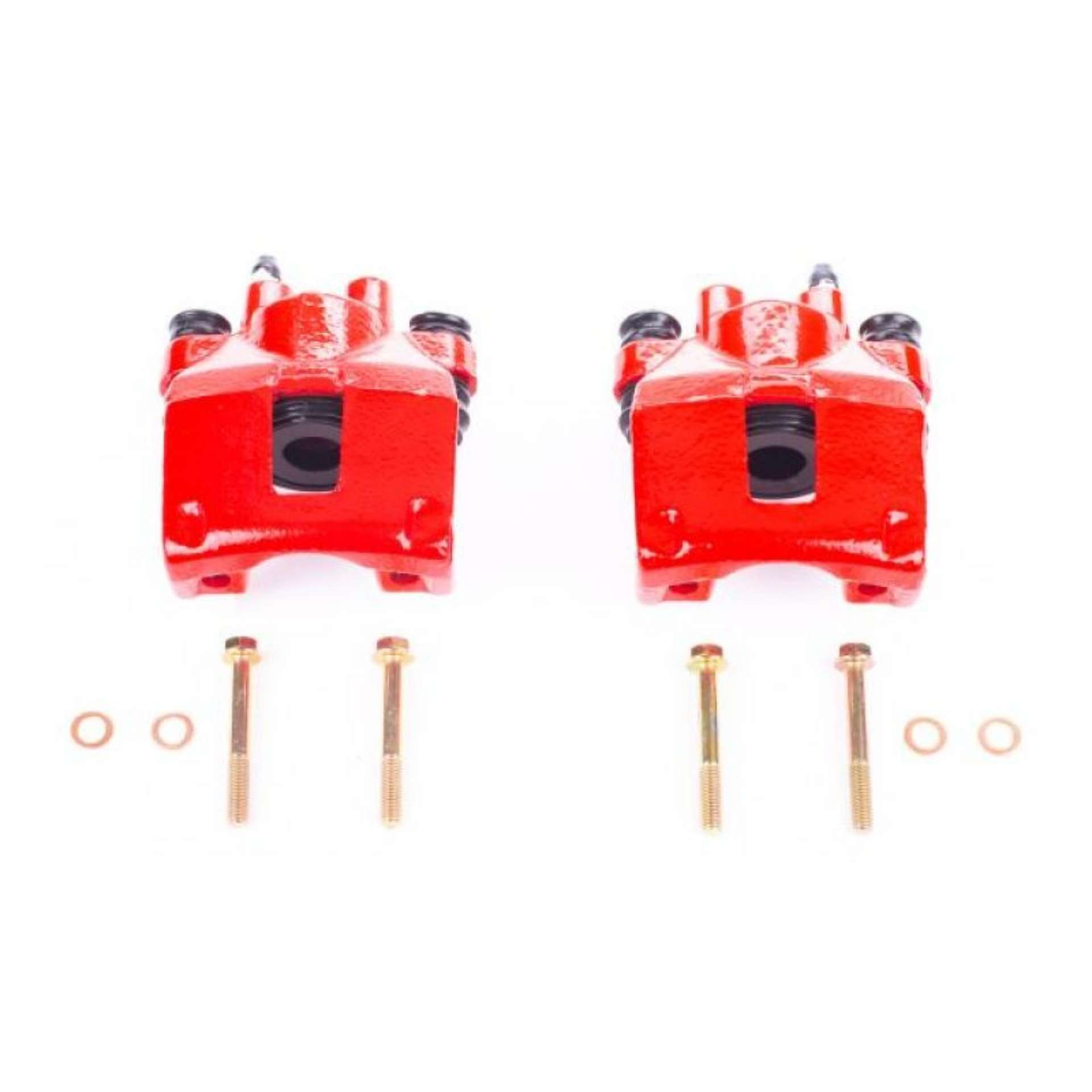 Picture of Power Stop 95-98 Jeep Grand Cherokee Rear Red Calipers w-o Brackets - Pair