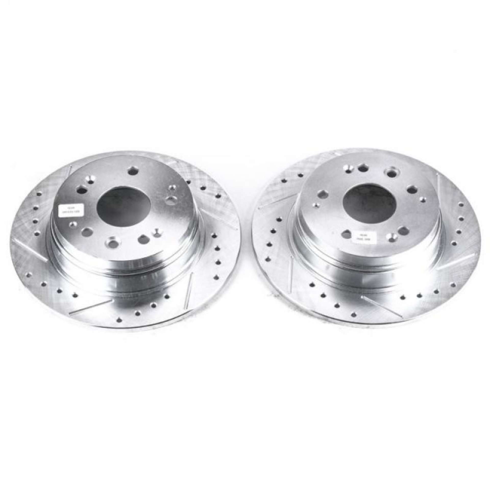 Picture of Power Stop 01-03 Acura CL Rear Evolution Drilled & Slotted Rotors - Pair