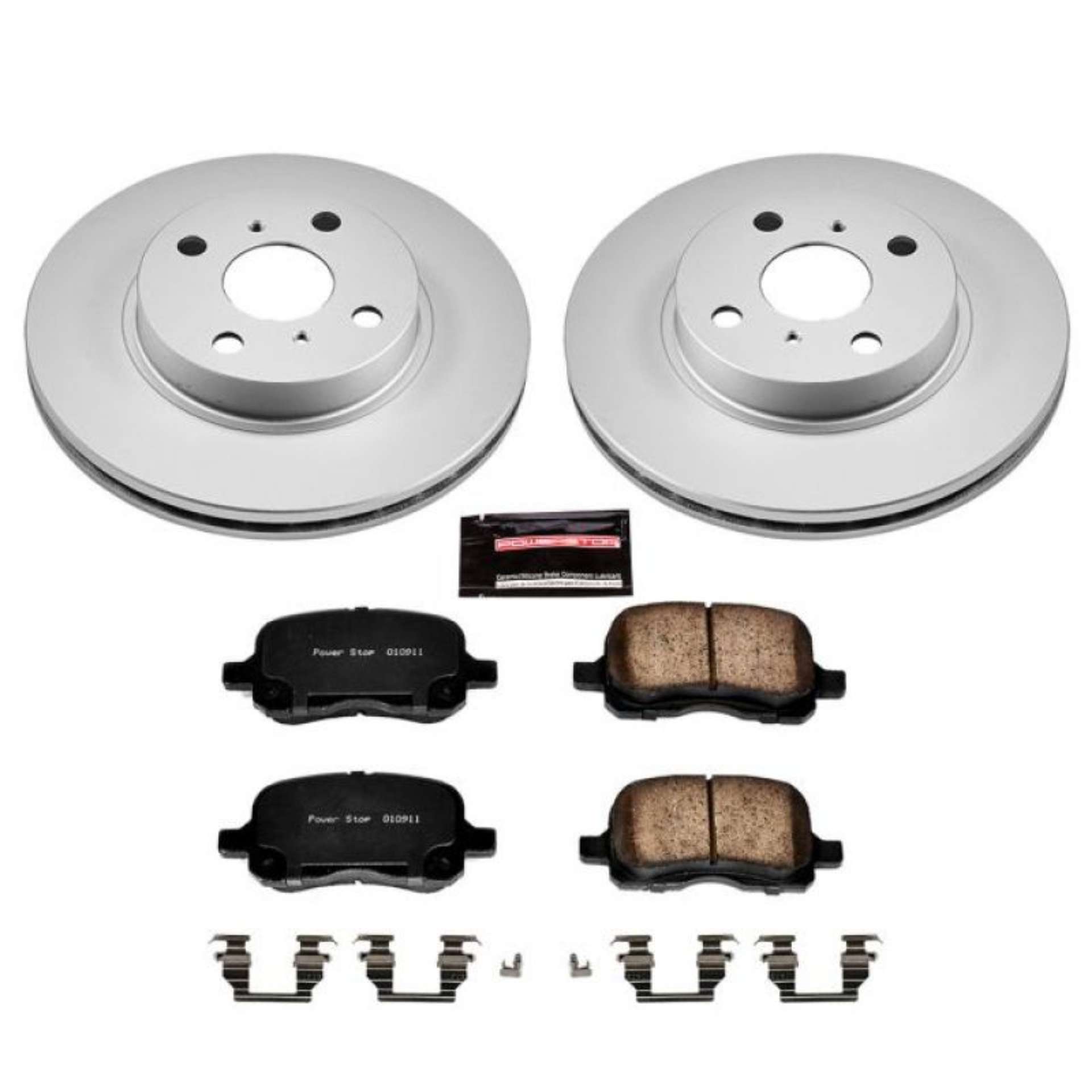 Picture of Power Stop 98-02 Chevrolet Prizm Front Z17 Evolution Geomet Coated Brake Kit