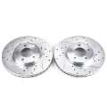 Picture of Power Stop 96-99 Ford Taurus Front Evolution Drilled & Slotted Rotors - Pair