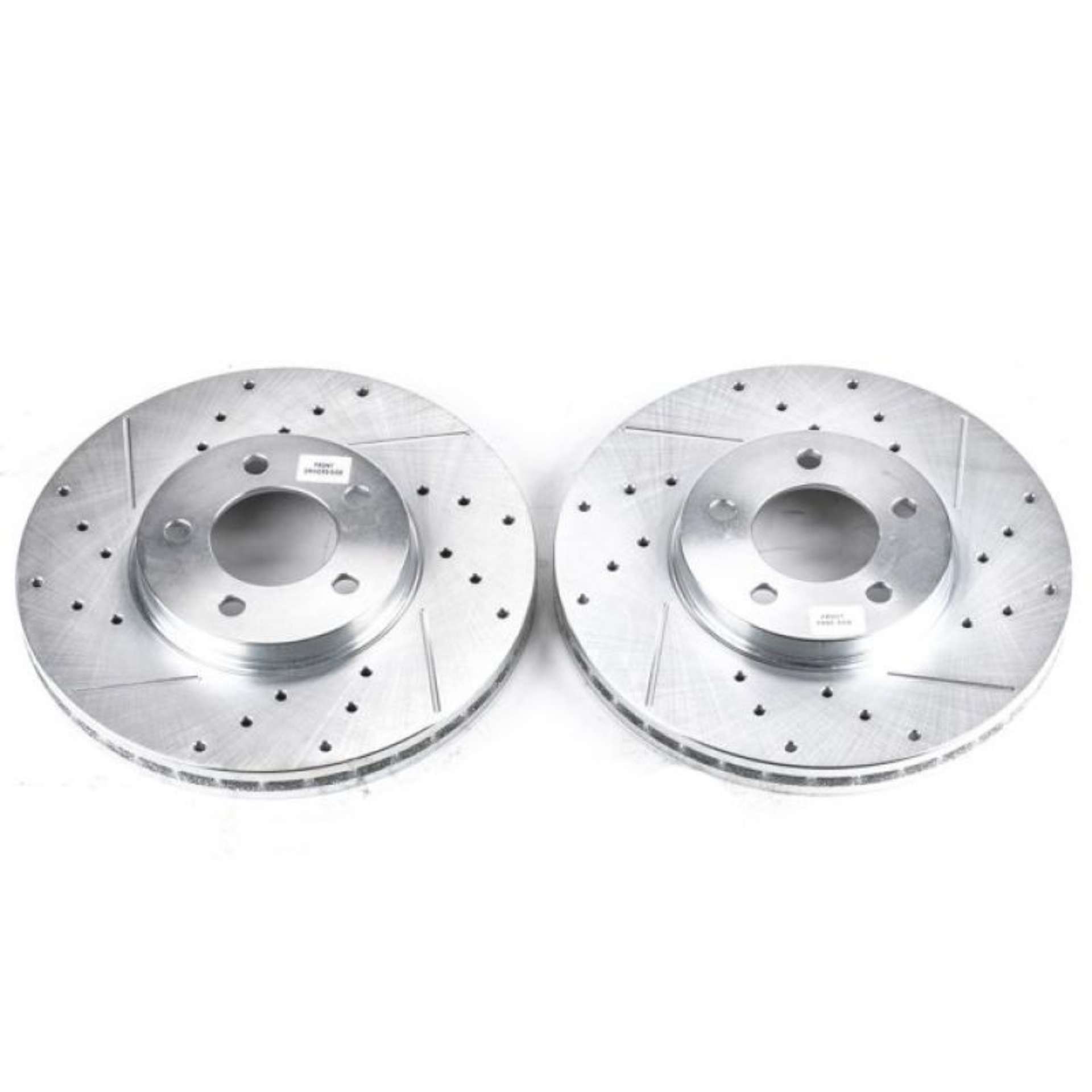 Picture of Power Stop 96-99 Ford Taurus Front Evolution Drilled & Slotted Rotors - Pair