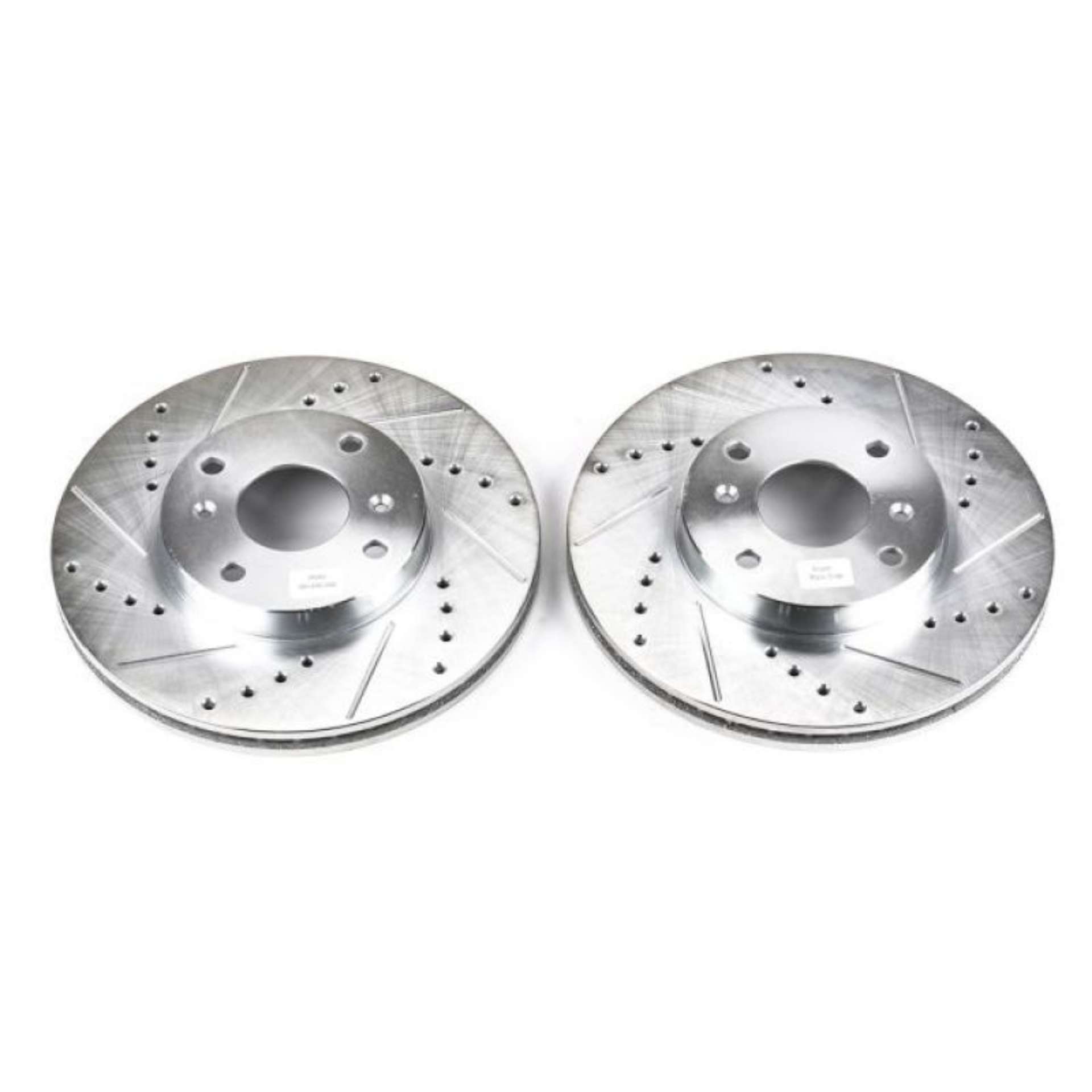 Picture of Power Stop 98-99 Acura CL Front Evolution Drilled & Slotted Rotors - Pair