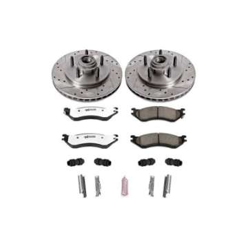 Picture of Power Stop 00-02 Ford Expedition Front Z36 Truck & Tow Brake Kit