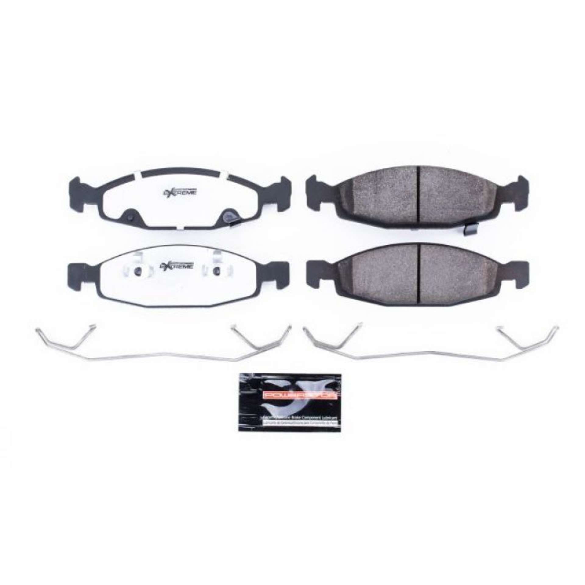 Picture of Power Stop 99-03 Jeep Grand Cherokee Front Z26 Extreme Street Brake Pads w-Hardware