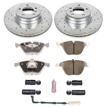 Picture of Power Stop 02-05 BMW 745i Front Z26 Street Warrior Brake Kit