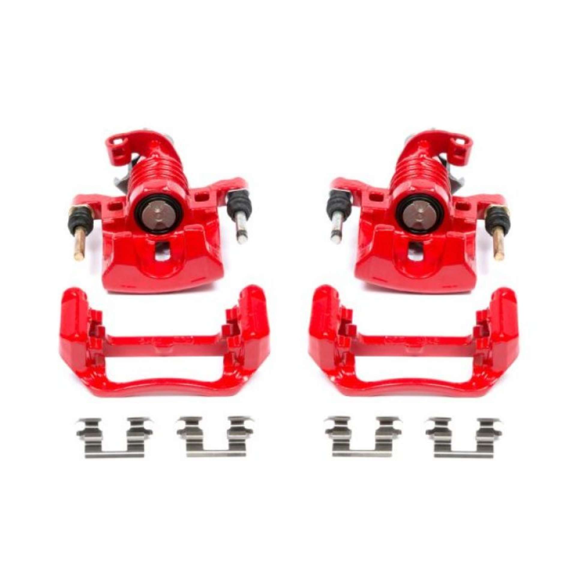 Picture of Power Stop 04-05 Pontiac Grand Prix Rear Red Calipers w-Brackets - Pair