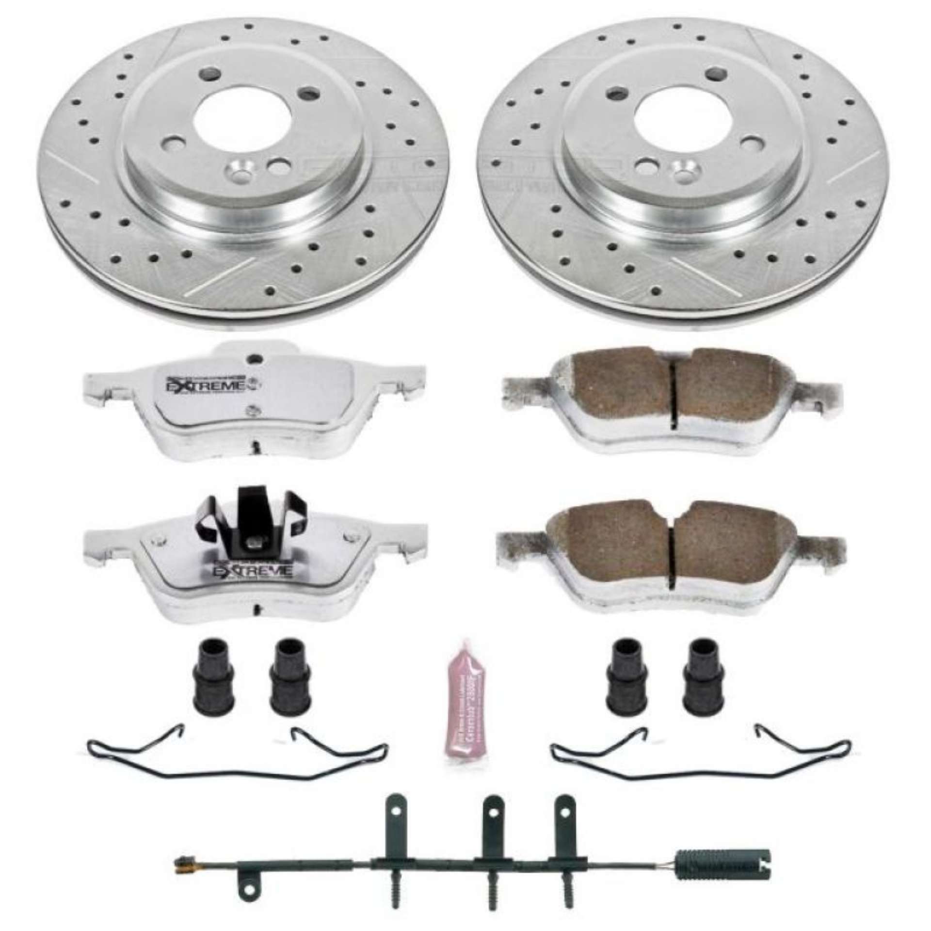 Picture of Power Stop 02-06 Mini Cooper Front Z26 Street Warrior Brake Kit