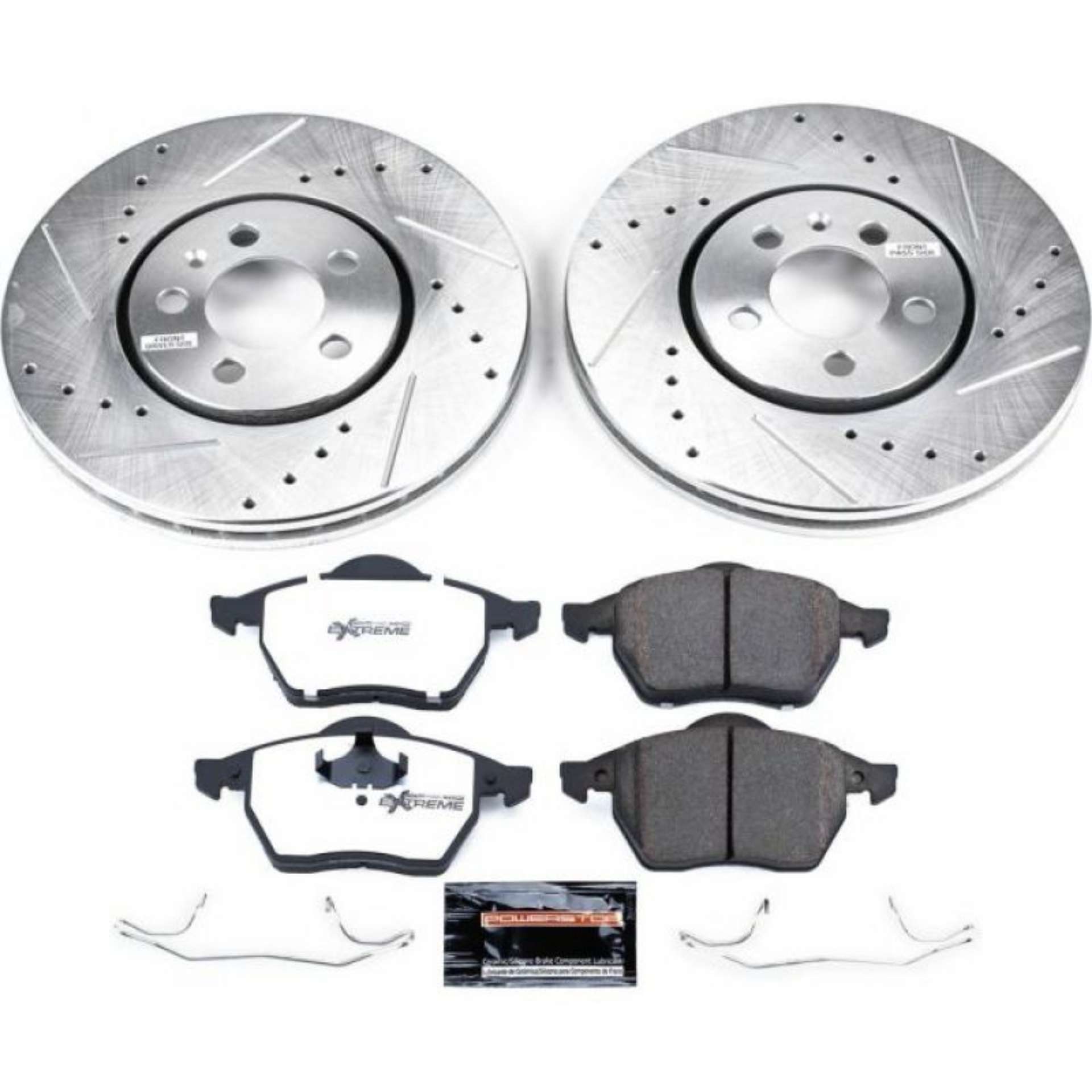 Picture of Power Stop 96-99 Volkswagen Golf Front Z26 Street Warrior Brake Kit